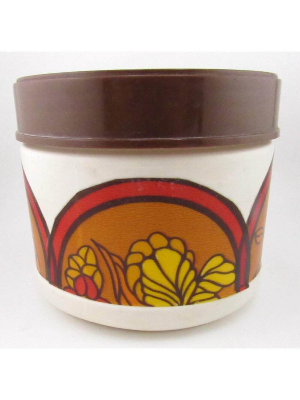 Art Nouveau Retro VTG ROBB Canister Plastic Food Storage Jar w/Lid 70105 Kitchen